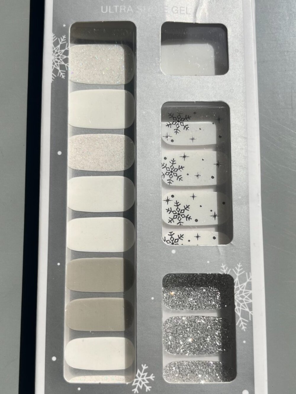 Dashing Diva Gel Gloss Palette Glitter Ultra Shine Nail Strips - Picture 3 of 4